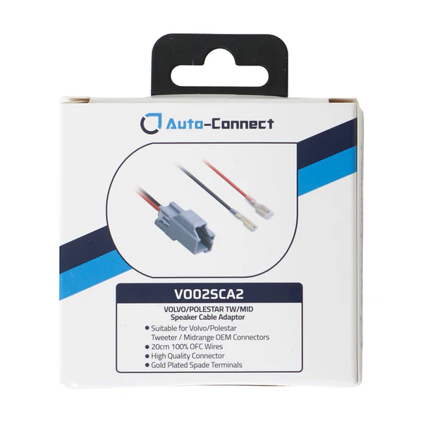 Speaker Adapter Kabel (2x) Volvo - Vo02sca2 1 - 720VO02SCA2