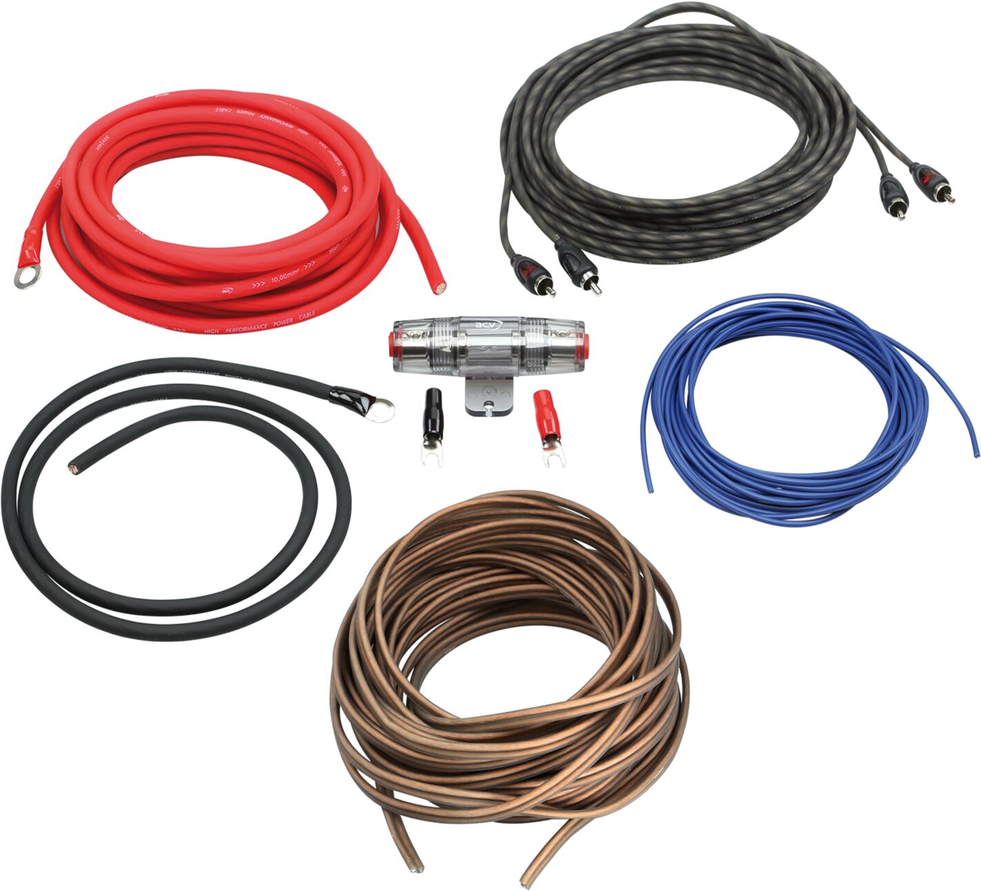 Versterker Installatie Kit 10 qmm&sup2; - Wk 10 - WK-10
