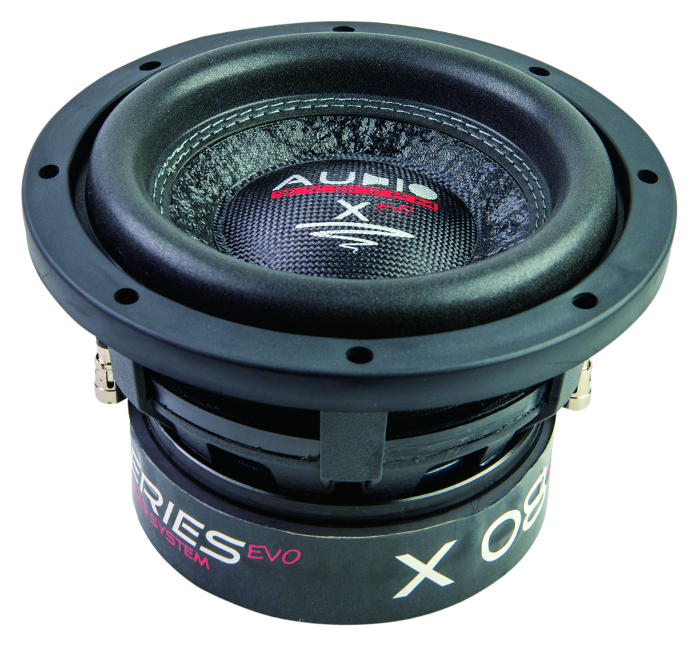 X--ion-Serie 165 mm LONG STROKE - Subwoofer 2x2 Ohm 2x250/150 - X06evo x08evo - X06 EVO