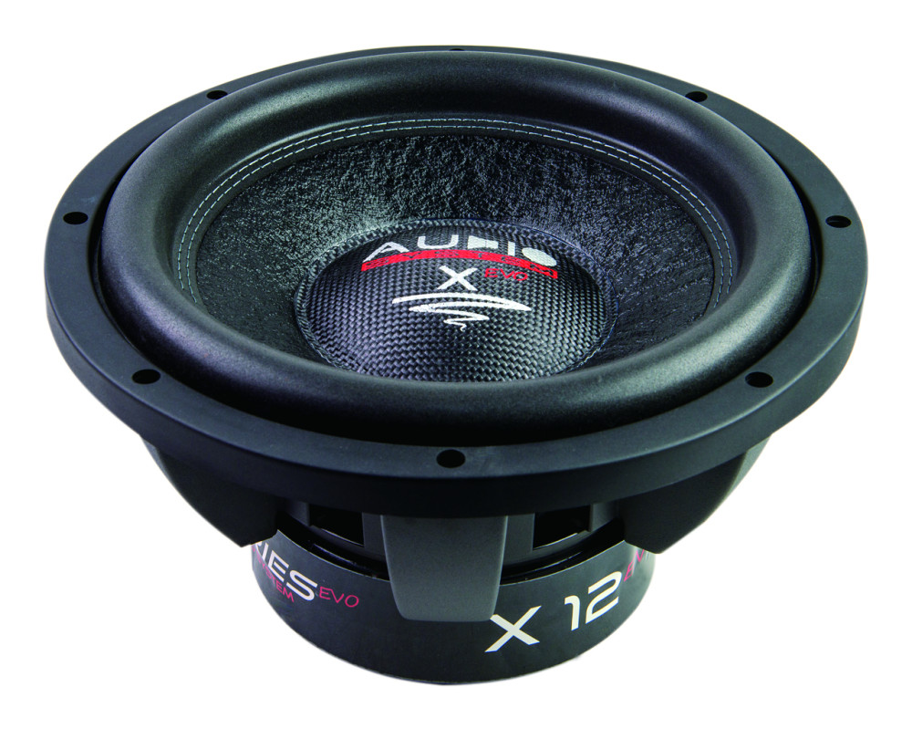 X--ion-Serie 250 mm LONG STROKE - Subwoofer 2x2 Ohm 2x500/300 - X10evo x12evo - X10 EVO