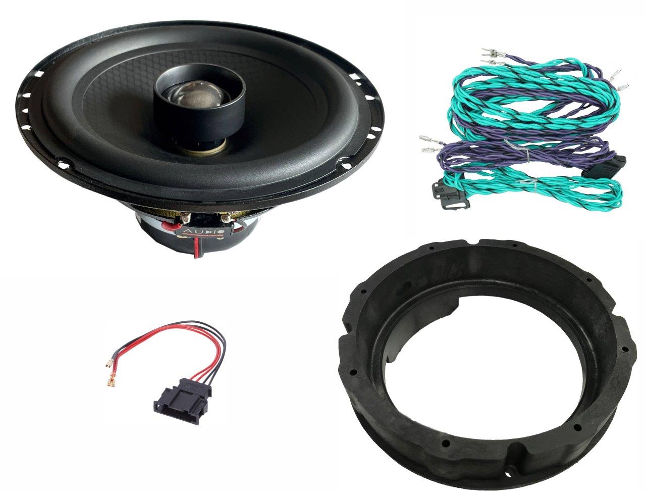 XCFIT Volkswagen Eos pasklare 165 mm Coax set - Xcfit vw eos rear evo - XCFIT VW EOS REAR 
