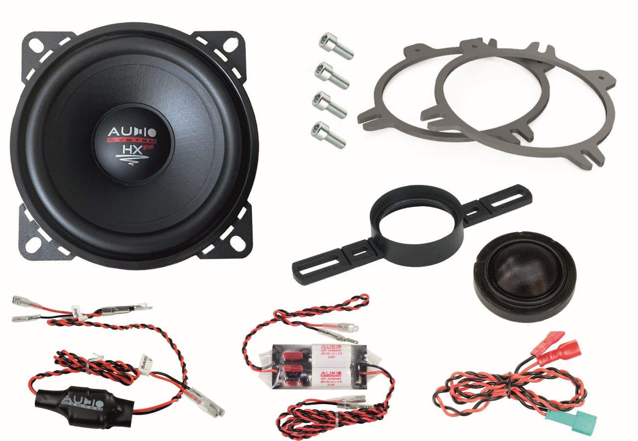X--ion-SERIE 100 mm 2-Way Front / Rear Systeem. Voor alle E en F modellen van BMW. - Xfit 100 bmw uni evo3 - XFIT100 BMW UNI EVO3