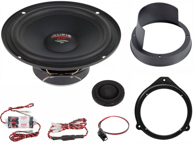 XFIT Audi A4 B7 pasklare 165 mm 2-weg composet - Xfit audi a4 b7 evo2 640x480 - XFIT AUDI A4 B7 EVO2