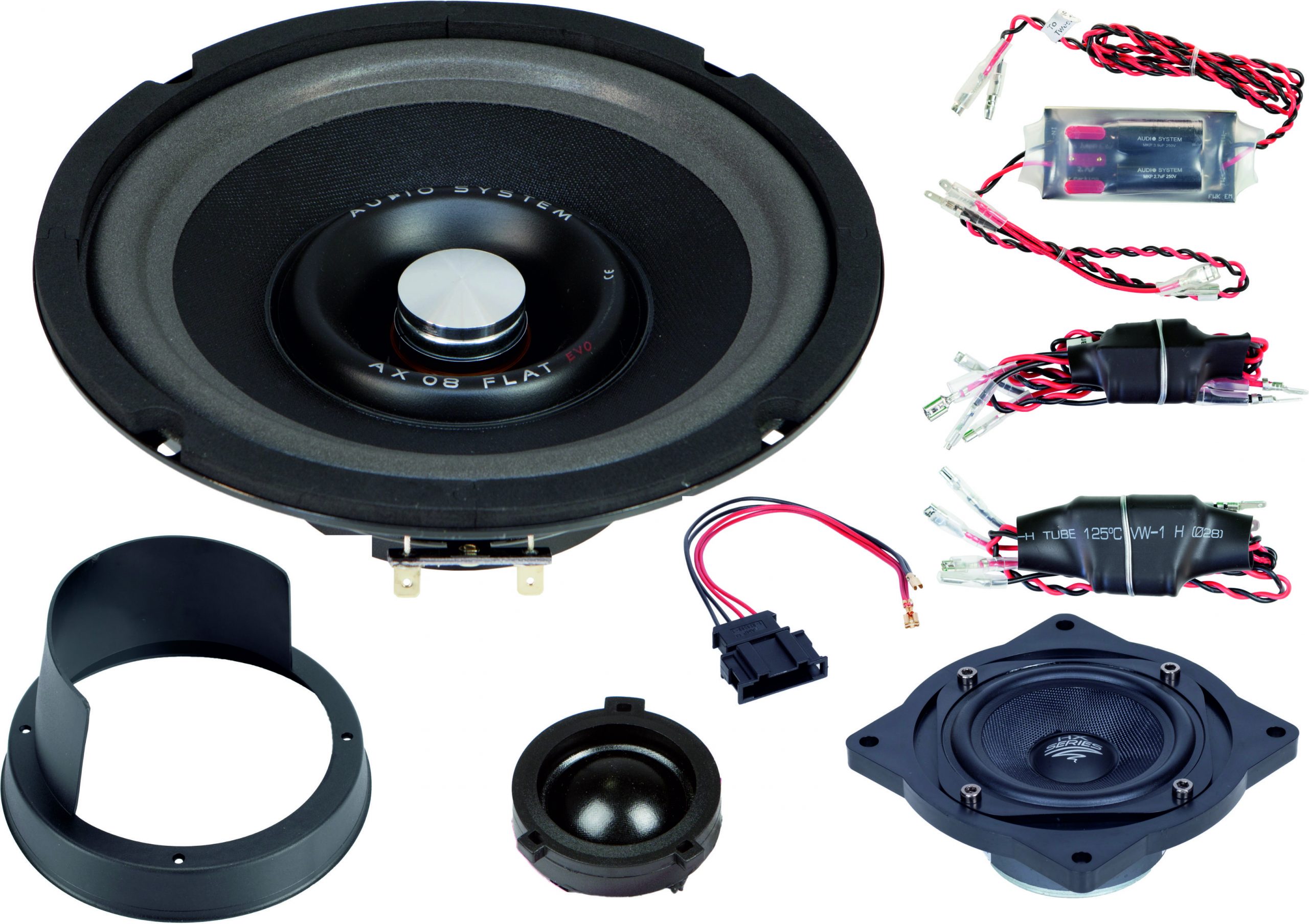 XFIT Volkswagen Golf 5  pasklare 3-weg composet - Xfit vw golf 5 evo2 scaled - XFIT VW GOLF 5 EVO 3