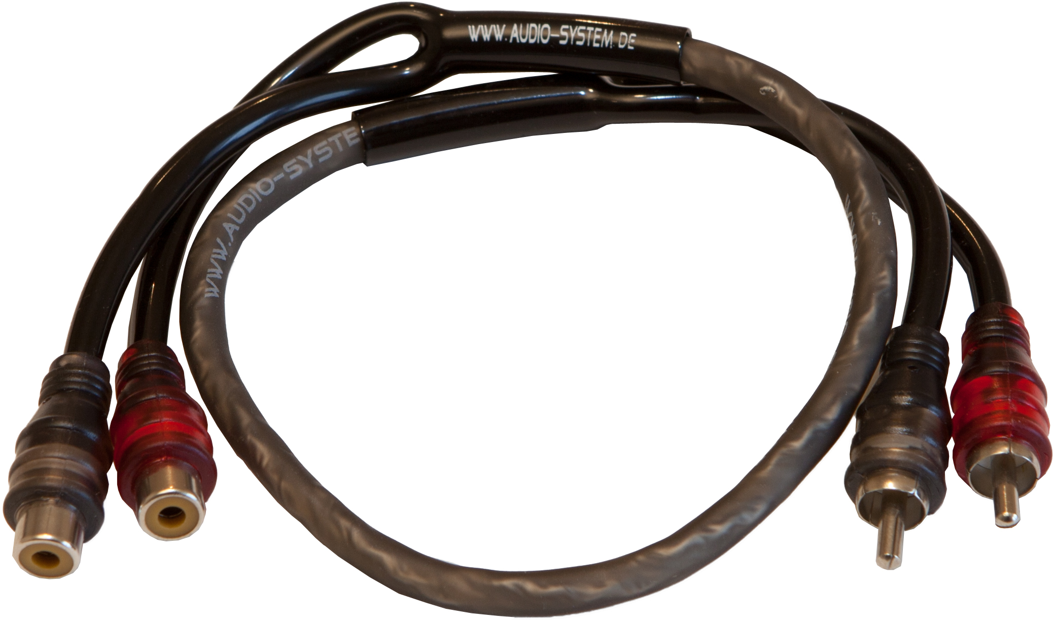 AUDIO SYSTEM HIGH-PERFORMANCE RCA-KABEL 500mm OFC cinch-kabelverlenging - Z evo 05ext - Z-EVO 0.5M EXT