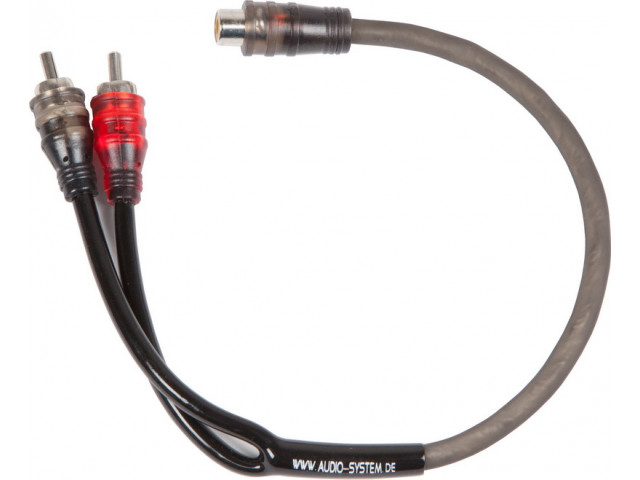 AUDIO SYSTEM HIGH-Performance Cinchkabel 500mm Y-cinch-kabel (2x plug en 1x koppeling) - Z evo y 640x480 - Z-EVO Y