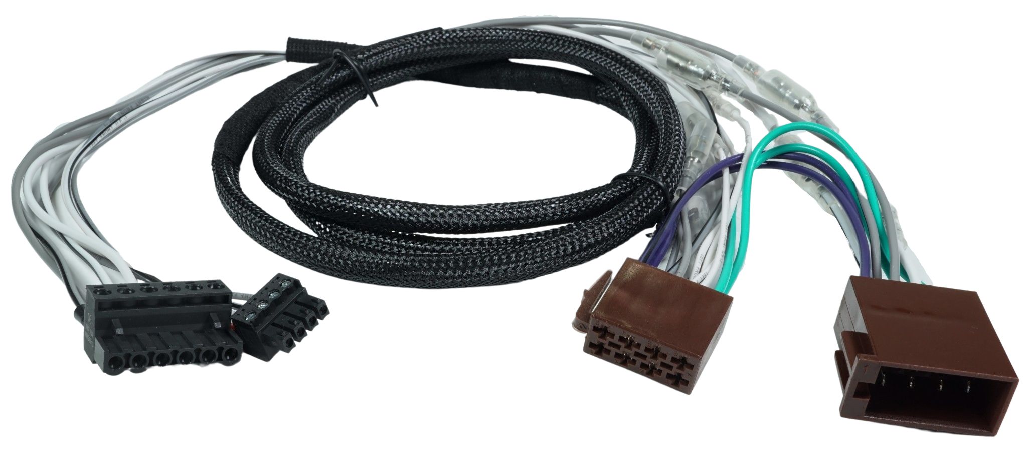 AUDIO SYSTEM PLUG and PLAY 2-Kanaals HIGH-LOW-ADAPTER voor M-AMP-MD - Z md iso2 1 - Z-MD-ISO2-1.5M