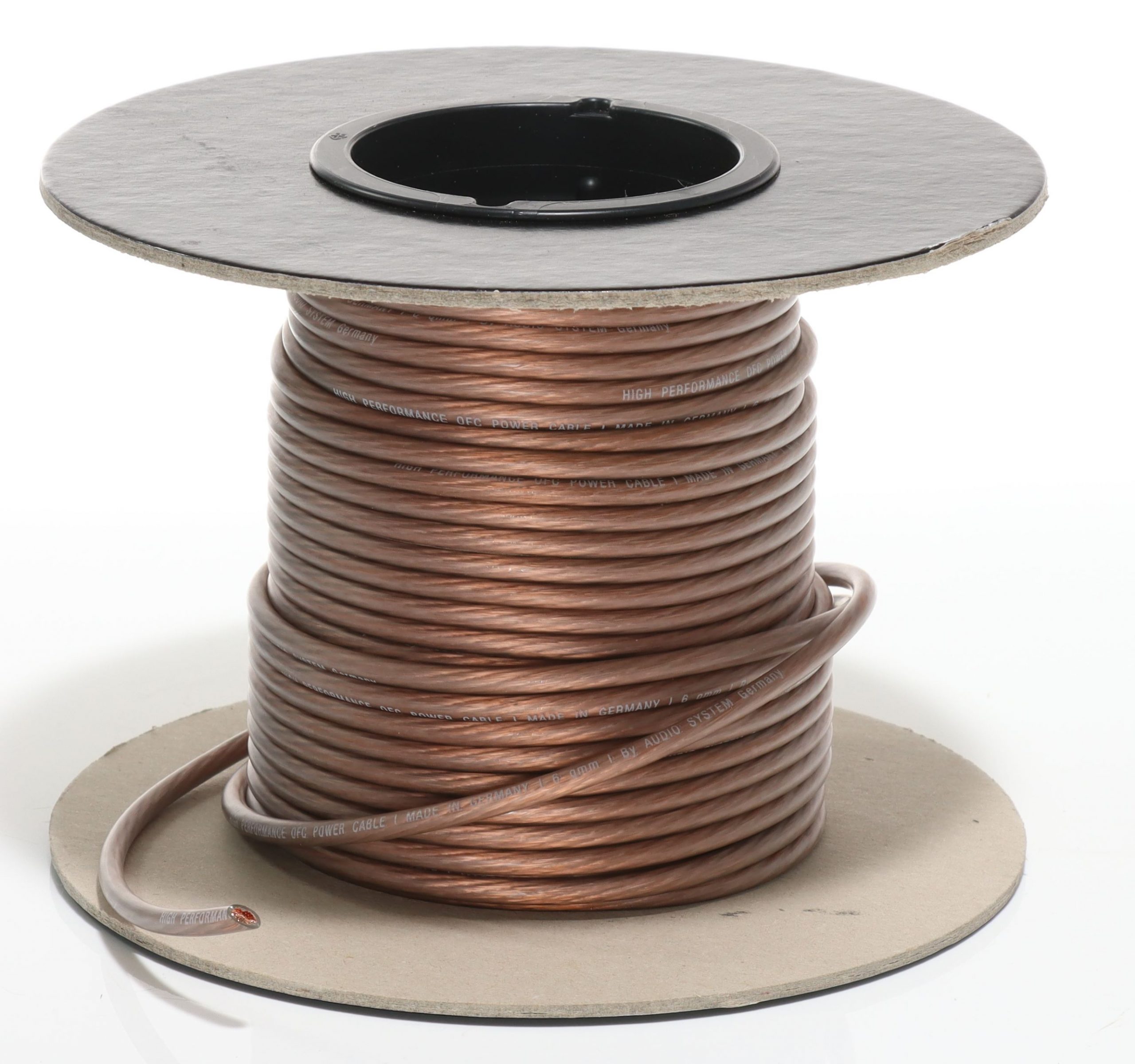 AUDIO SYSTEM HIGH-Performance 6 mm&sup2; power Kabel Per rol van 25 meter zwart - Z pc 6 b scaled - Z-PC6B