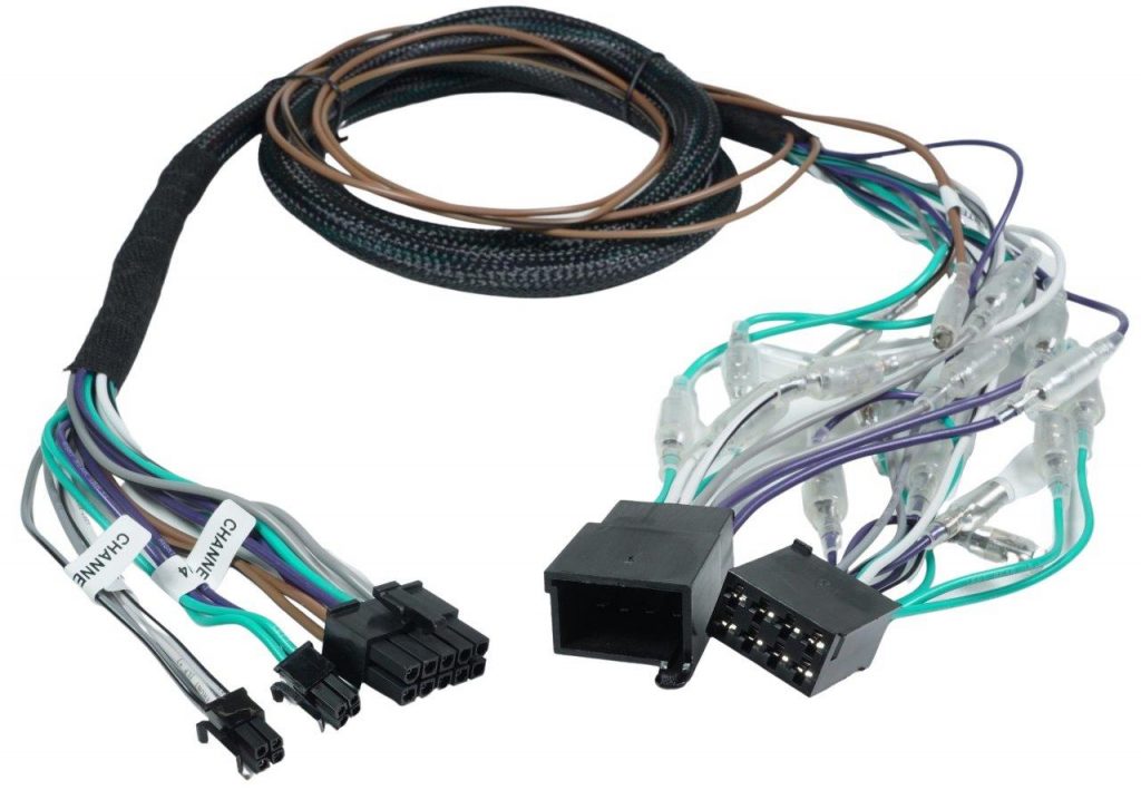 AUDIO SYSTEM PLUG and PLAY 5-Kanaals HIGH-LOW-ADAPTER voor X-AMP-MD - Z x md quad5 1 - Z-X-MD-QUAD5-1.5M