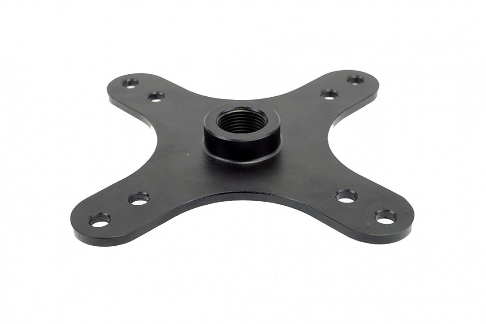 Zirkona Vesa plate  75 / 100mm  black (601042) - Z14140 - Z14140